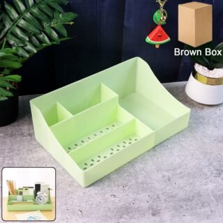 Multi-Section Desk Organizer Storage Tray (1 Pc)