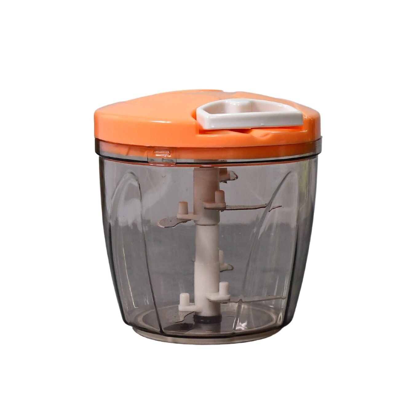 6 BLADE 2IN1 MANUAL FOOD CHOPPER, COMPACT & POWERFUL HAND HELD VEGETABLE CHOPPER (1000Ml) - Image 5