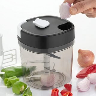 2 in 1 Handy Chopper & Slicer for Fruits, Veggies & Cheese