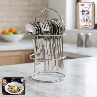 Apex Premium Stainless Steel Cutlery (16  Pc / Set)