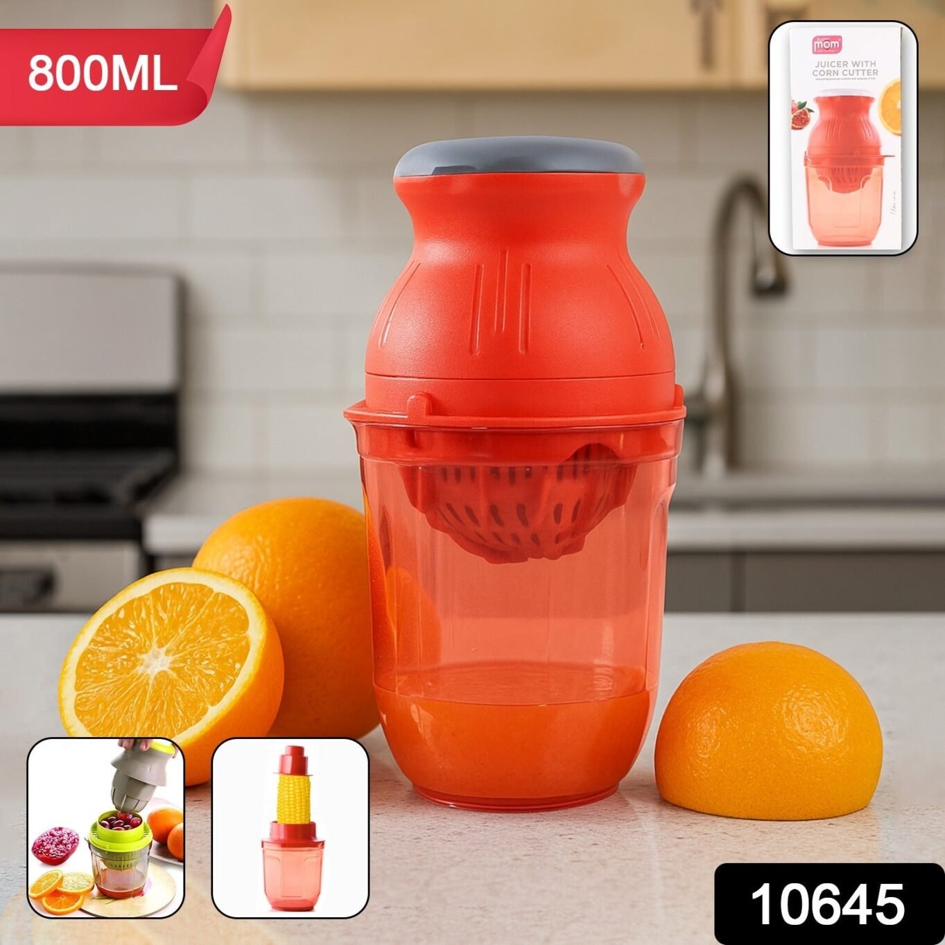 Supermom Juicer with Corn Cutter - 800ml - Image 2